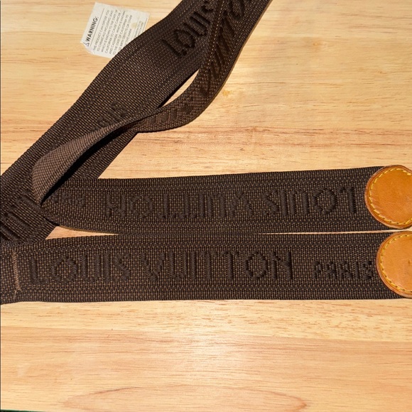 Louis Vuitton Brown and Gold Strap main image 4